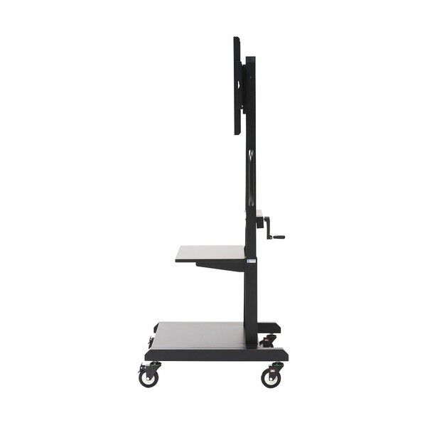 サンワサプライ 55~65型対応手動上下昇降液晶ディスプレイスタンドの