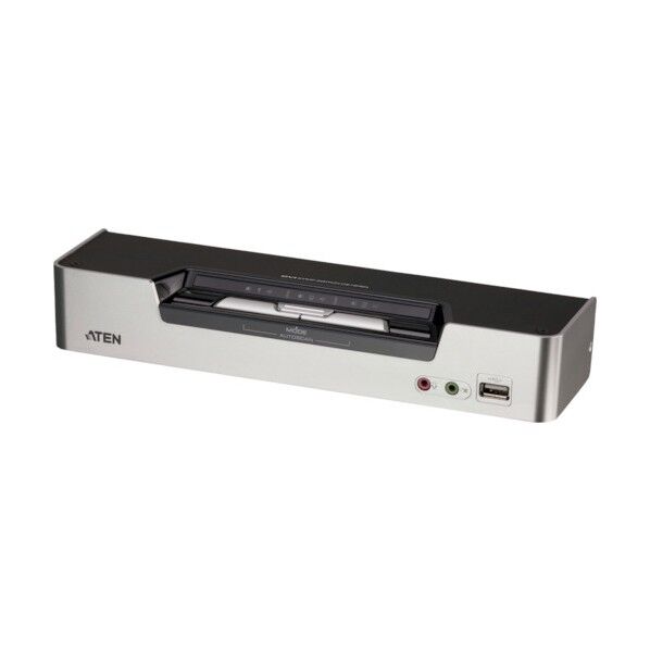 ATEN KVMPスイッチ 2ポート / DVI / USB / オーディオ / デュアルモニタ