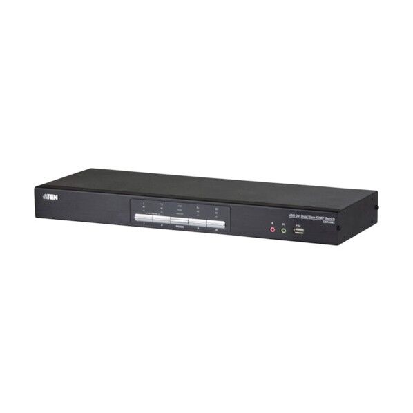 ATEN KVMPスイッチ 4ポート/DVI/USB/オーディオ/デュアルモニタ