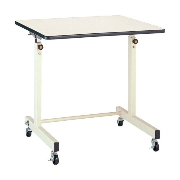 ポールチャック式補助デスク 木製テーブル 移動式 900×600mm CS-900M-1 1