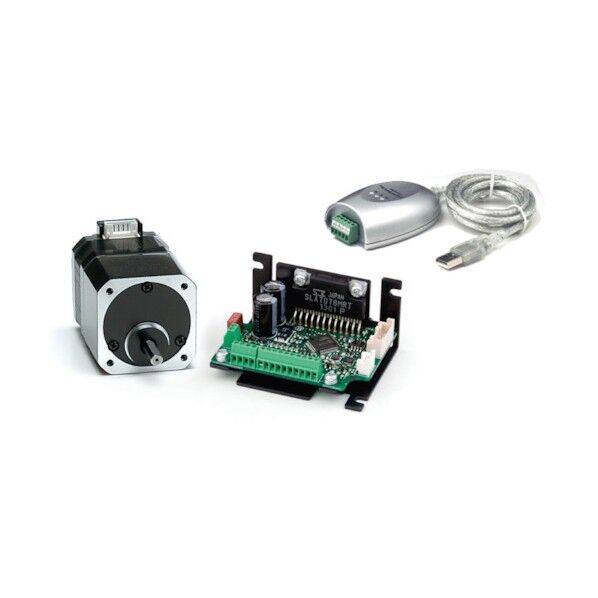 コントローラ内蔵マイクロステップドライバ&ステッピングモータセット