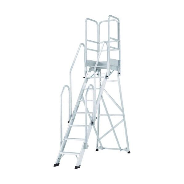 折りたたみ式作業台 CSD-F (踏ざんH250mm仕様) 手すり付