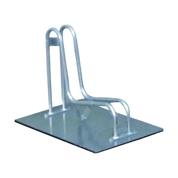 平置き自転車ラック独立式サイクルスタンド ベースプレート仕様 スタンド低タイプ CS-G1A-B 1点