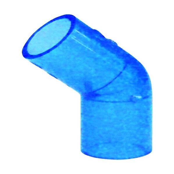 透明TS継手 45゜エルボ