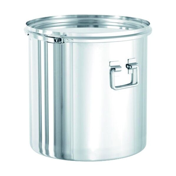 日東 折りたたみ取っ手付密閉容器(バンド式/CR) 20L CTLF-30/PCL 1個