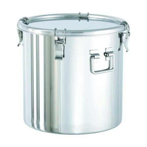 日東 折りたたみ取っ手付密閉容器(クリップ式/PTFE) 25L CTHF-PTFE-33 1個