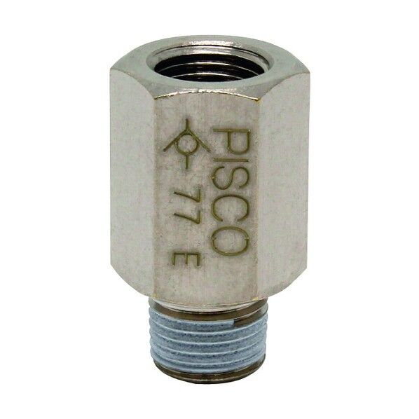 チェックバルブ ブッシュ オネジ側出力