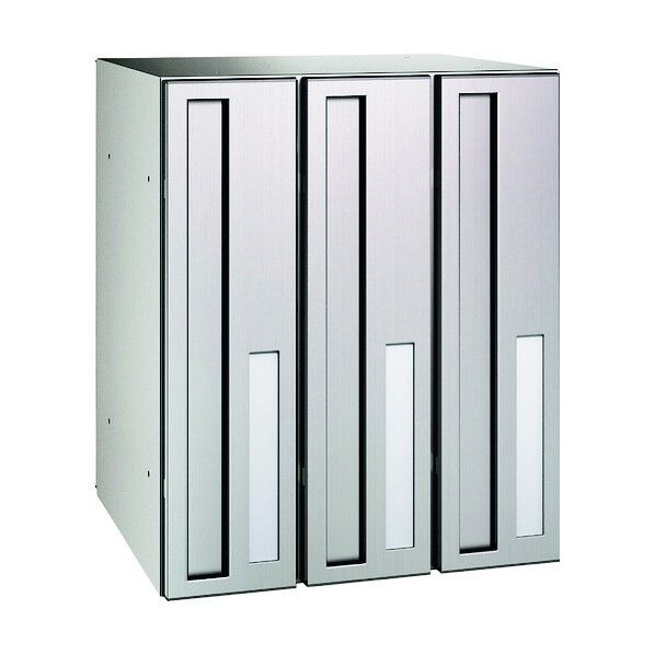 ポステック CSP-221T型 前入れ後出し･3戸用･縦型 CSP-221T-3D 1点