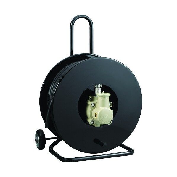 防爆型コンセントリール50mキャスター付コンセントプラグ(岩崎電気製)