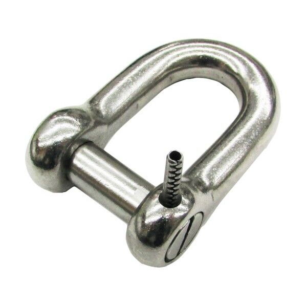 ステンレス ピン止め沈みシャックル 呼び12mm CSP-12 1点