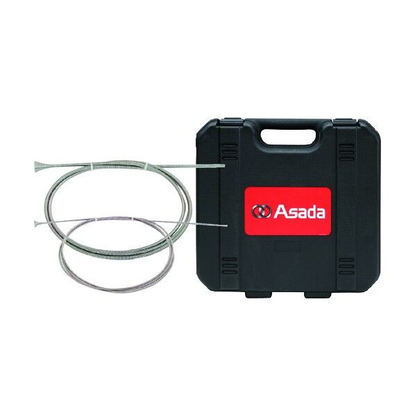 アサダ 被覆管スプリングベンダSUS1/4、3/8セット CT447 1個