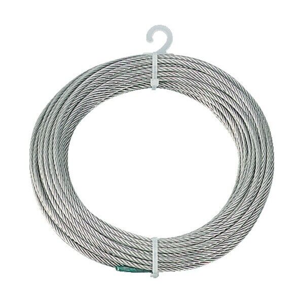 トラスコ ステンレスワイヤロープΦ4.0mmX20m 197 x 192 x 32 mm CWS-4S20 (4MMX20M) 1点