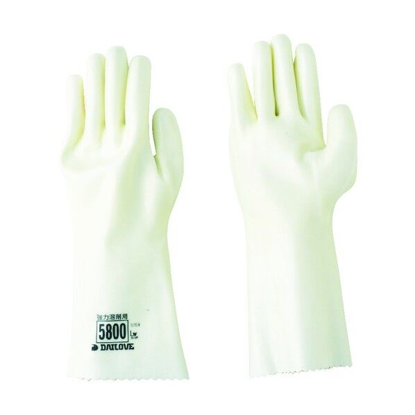 耐溶剤用手袋ダイローブ5800Lw 126.000G D5800LW