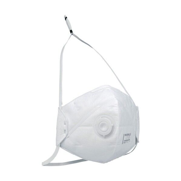 使い捨て式防じんマスク 縦(mm):55×横(mm):220 DD02V-N95-2K 10枚