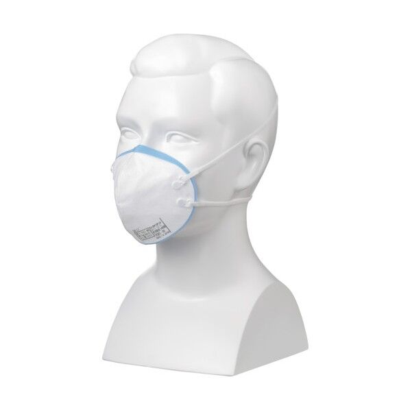 使い捨て式防じんマスク 2本紐式(10個入り) DD11-S2-5(13557) 1点