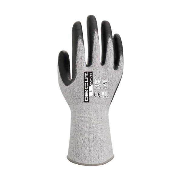 耐切創手袋 DEXCUT DCPー765 ウレタン背抜き Mサイズ DEDCP765_M_1P 1点