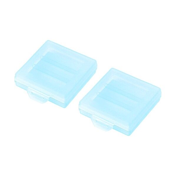 サンワサプライ SANWA 電池ケース(単4用) DG-BT4BLN 2個...