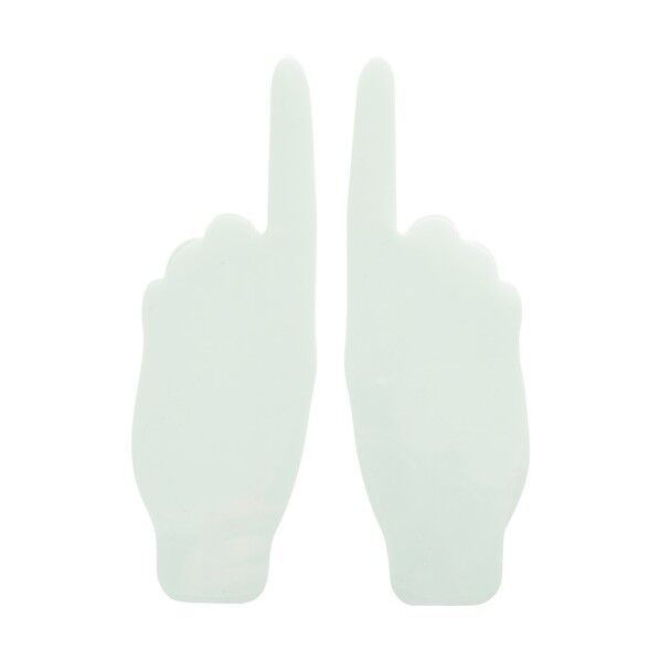 屋内用ラインテープ 耐久フロアサインズ (1シートタイプ) 手型