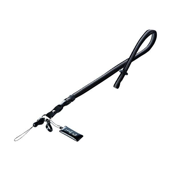 サンワサプライ ネックストラップ トリプルコード DG-ST14BK 1点...