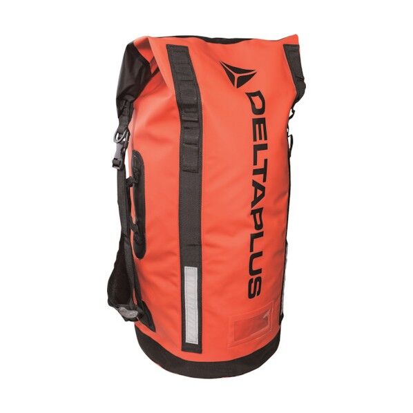 TC008 防水バックパック 大容量55L PVC オレンジ 反射 約60x30x17cm D0062 1点