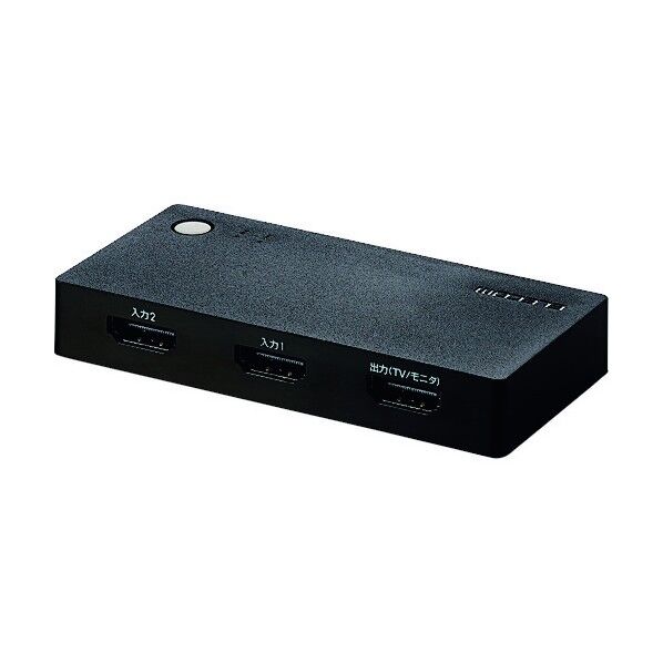 HDMI切替器 2入力1出力 ケーブルなしモデル ブラック DH-SWL2BK 1点