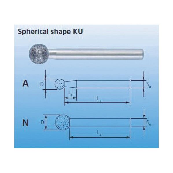 ダイヤモンド インターナルバー 球タイプ