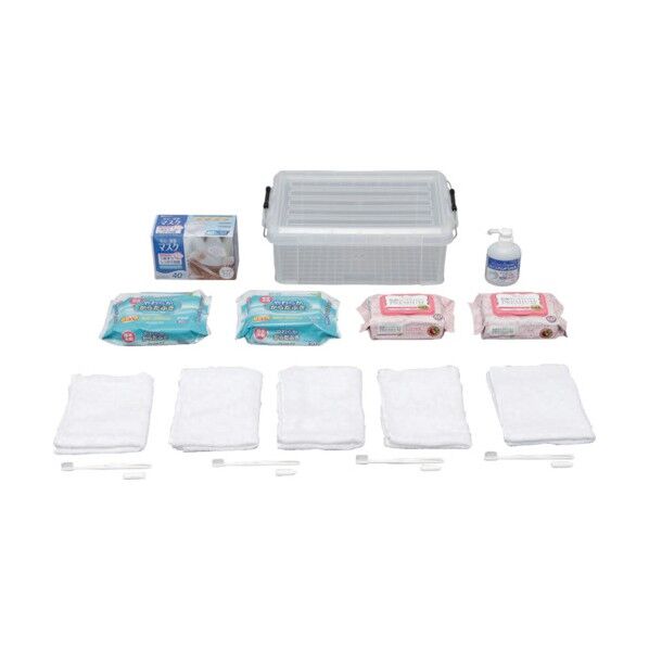 備蓄作業セット4人分