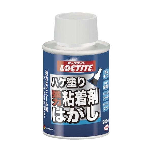 ハケ塗り強力粘着剤はがし