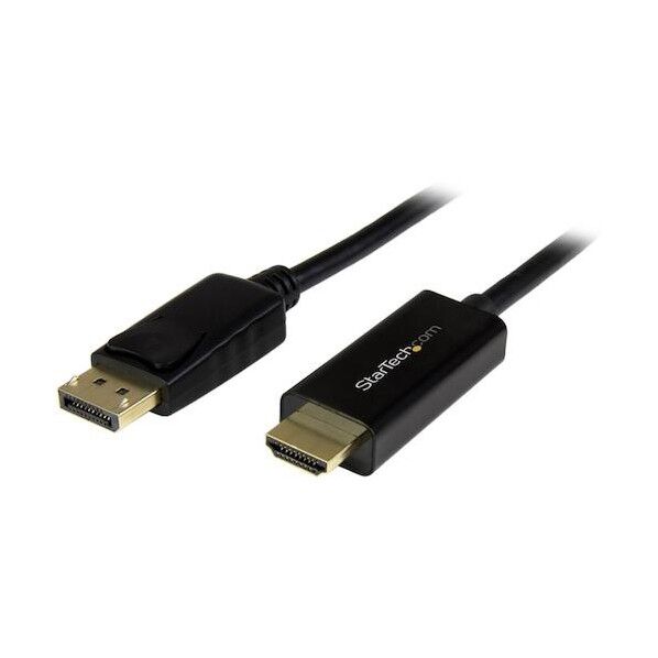 ディスプレイ変換ケーブル/DP 1.2 - HDMI 1.4/1m/4K30Hz/BK DP2HDMM1MB   1本