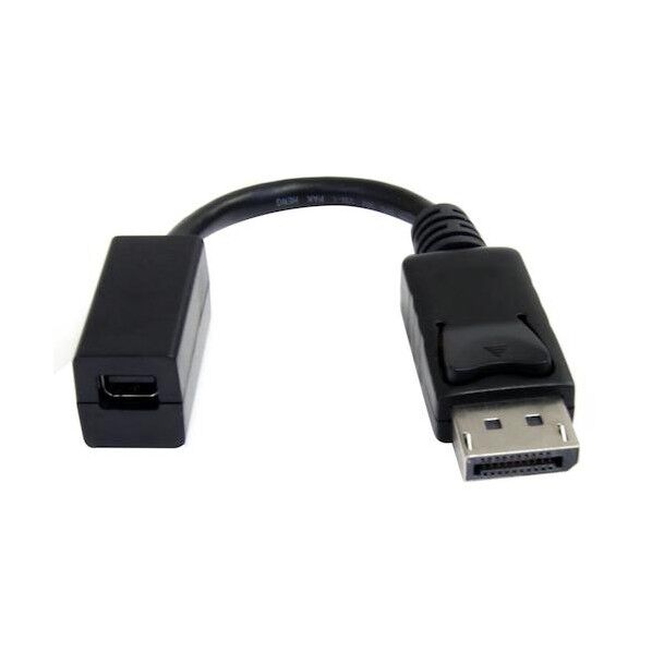 ディスプレイ変換ケーブル/DP - mDP 1.2/15cm/4K60Hz/ブラック DP2MDPMF6IN   1本