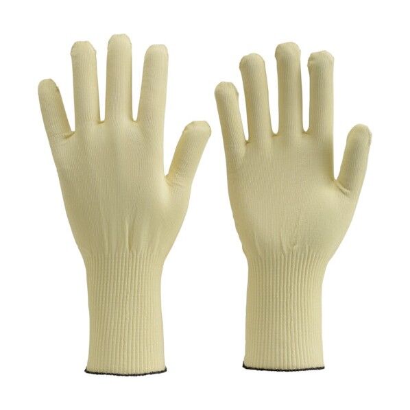 アラミド手袋 15ゲージ 薄手ロングタイプ Lサイズ) DPM901-L-K 10枚