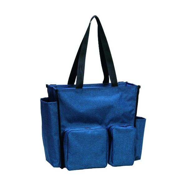 BMトートバッグ2way S ネイビーブルー 390(底部:330)×148×350mm DS-233-340-3 1個