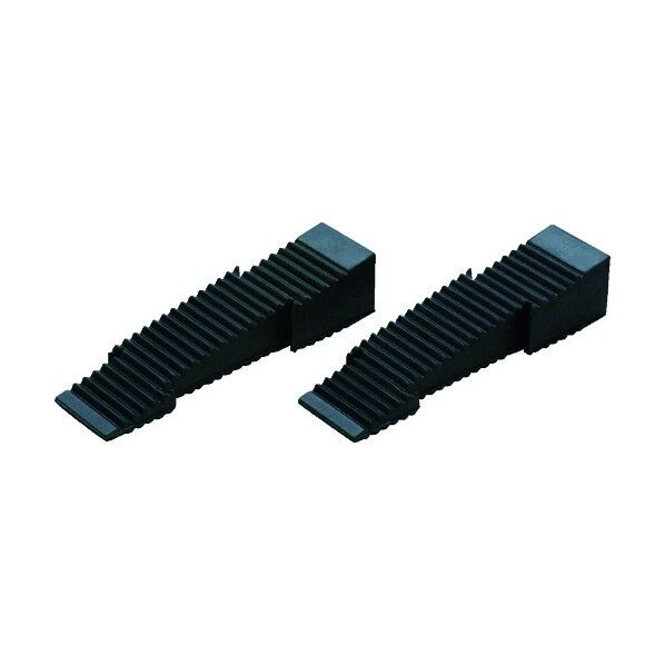 ダブルドアストッパー 黒 34.5×120×25mm DS65-12 2個