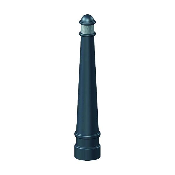 積水樹脂 弾性車止めDK-10 グレイ 固定式 DK-10K GRAY K 1点