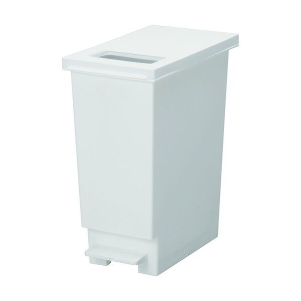 ユニード プッシュ&ペダル 30型 ホワイト 約30L DS-453-030-8 1個