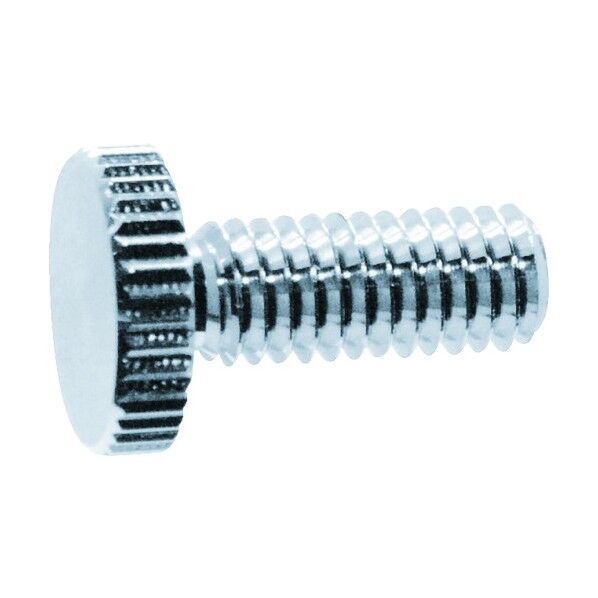 SUS装飾平小ねじ 縦目ローレット ステンレス