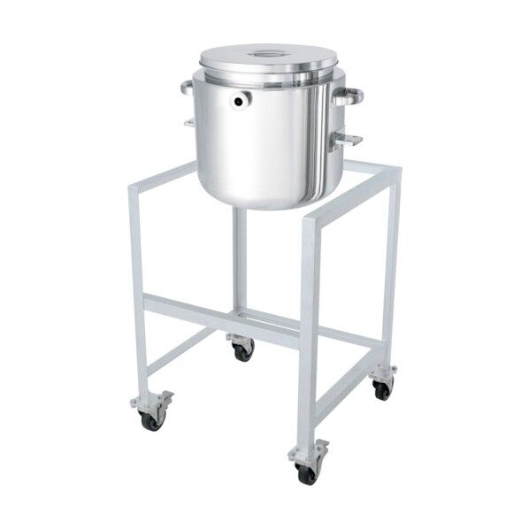 鏡板型ジャケット汎用容器 架台付 35L DT-ST-J-ASC-36 1点