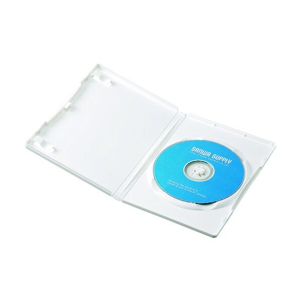 DVDトールケース 1枚収納 DVD-TN1-10W 10枚