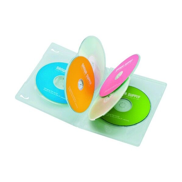 DVDトールケース 6枚収納 DVD-TN6-03C 3枚