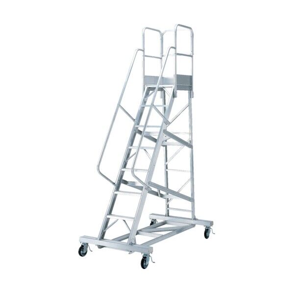 移動式作業台(四輪キャスター・手すり付)