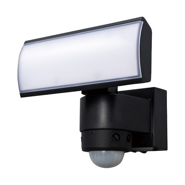 LEDセンサーライト(1灯型) 黒 DSLD15C1 1点