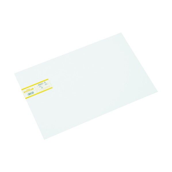 光 ユニサンデー エンビ 300×450×1mm 白 EB431-5 1枚