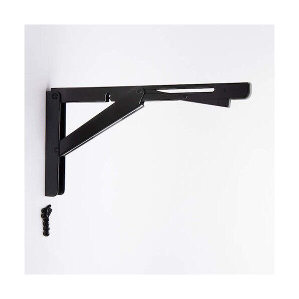 (120048897)ステンレス鋼製折りたたみ棚受 EB-317-BL 1点