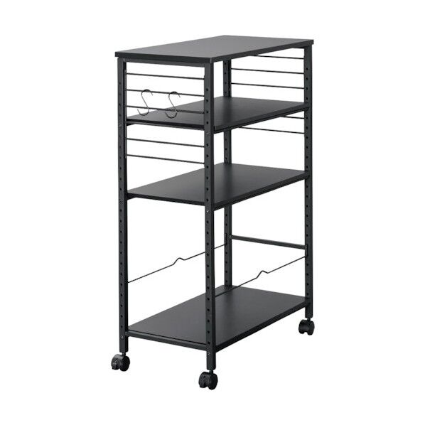 昇降デスク用デスクサイドワゴン