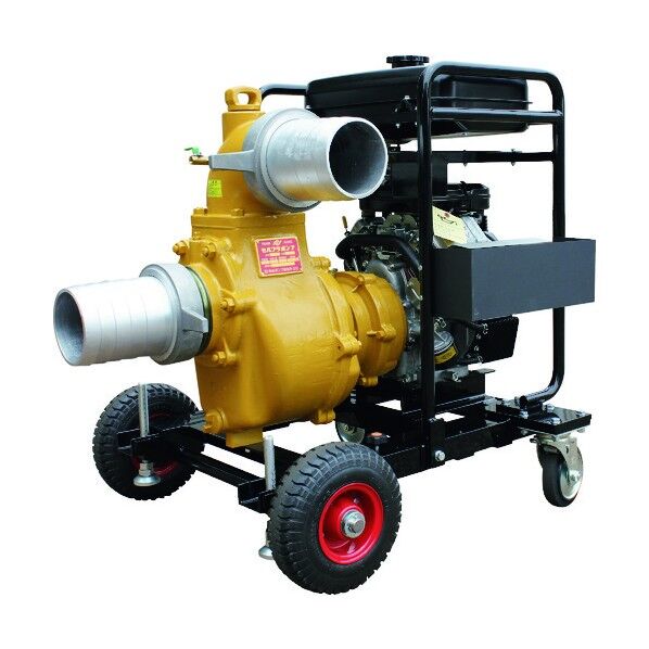 緊急排水用エンジンポンプ