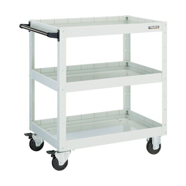 イーグルワゴン (ゴムキャスター・深型棚板3段)