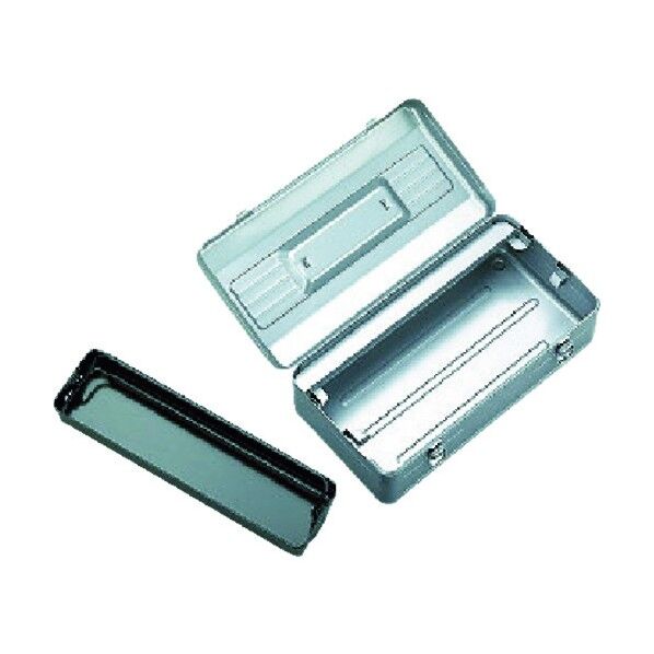 スチール製工具箱 片開きメタルケース 間口410×奥行210×高さ150mm EK-3