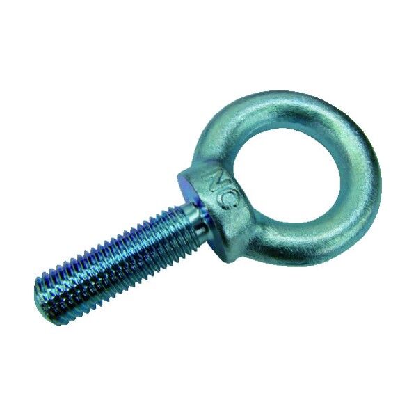 足長アイボルト(スチール製) ユニクロメッキ仕上げ