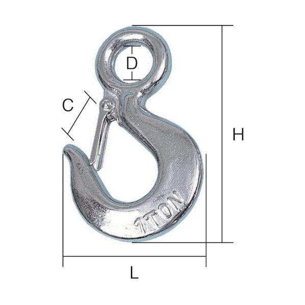 ステンレスアイフック