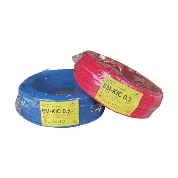 EM-KIC0.5 赤 200m EMKIC0.5SQ-01-200M 1点